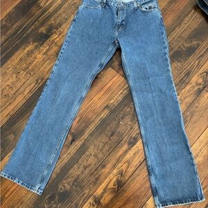 Harley-Davidson Women's Blue Straight Jeans